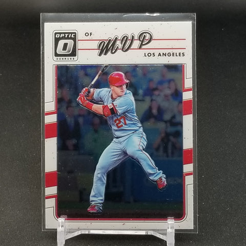 2017 PANINI DONRUSS OPTIC - PRIZM - M.V.P. - M. TROUT - #107