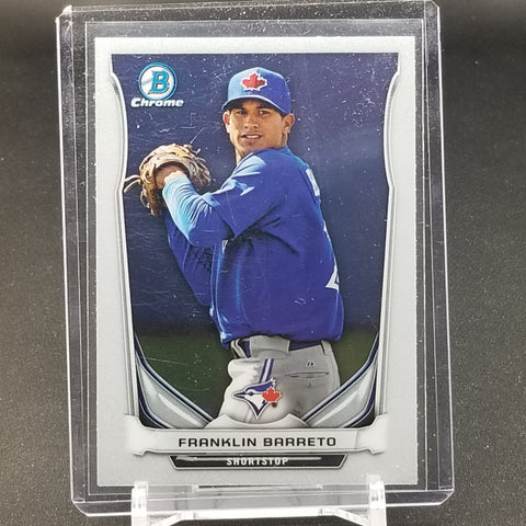 2014 TOPPS BOWMAN CHROME - F. BARRETO - #BCP4
