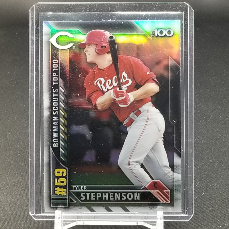 2016 TOPPS BOWMAN CHROME - BOWMANS SCOUTS TOP 100 - T. STEPHENSON -