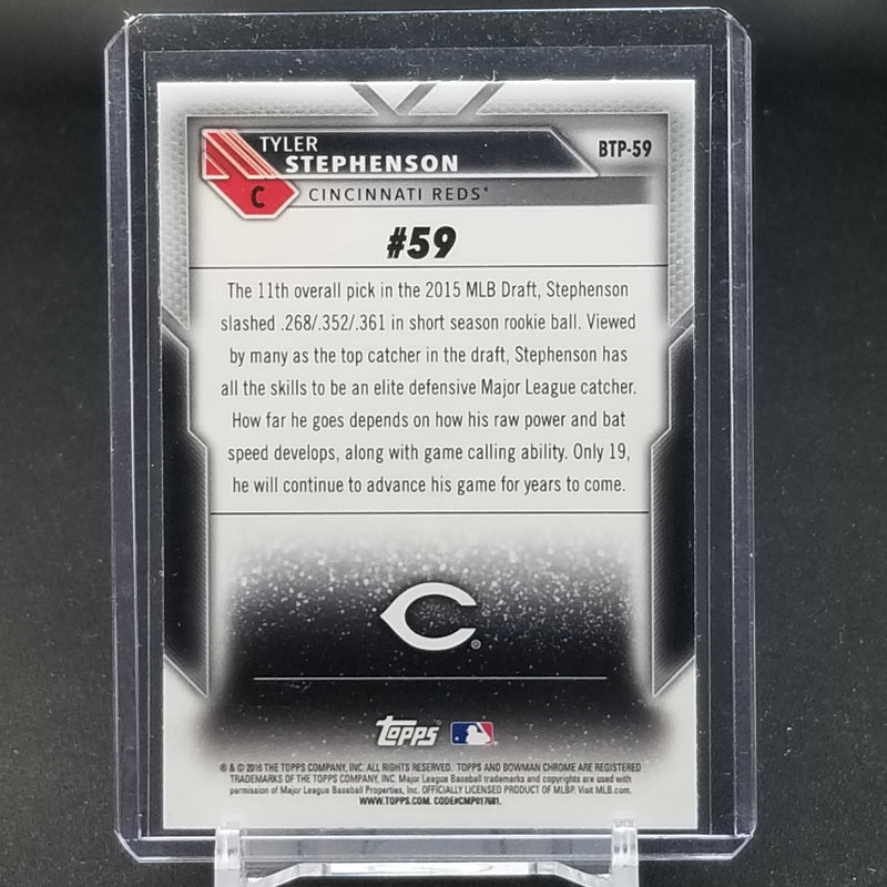 2016 TOPPS BOWMAN CHROME - BOWMANS SCOUTS TOP 100 - T. STEPHENSON -