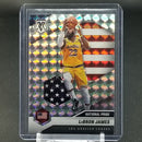 2020 PANINI MOSAIC - NATIONAL PRIDE - SILVER MOSAIC PRIZM -  L. JAMES -