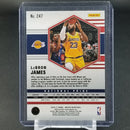 2020 PANINI MOSAIC - NATIONAL PRIDE - SILVER MOSAIC PRIZM -  L. JAMES -