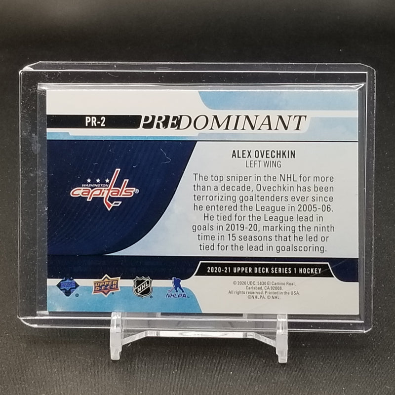 2020 UPPER DECK SERIES ONE - PREDOMINANT - A. OVECHKIN -