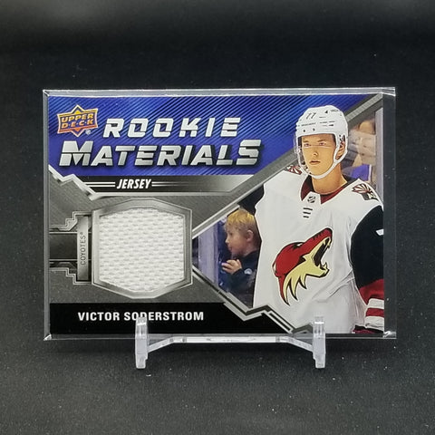 2020 UPPER DECK SERIES TWO - ROOKIE MATERIALS - V. SODERSTROM - #RM-VS - RELIC - RC