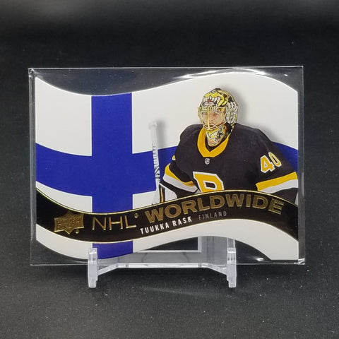 2020 UPPER DECK SERIES TWO - NHL WORLDWIDE - T. RASK - #WW-14