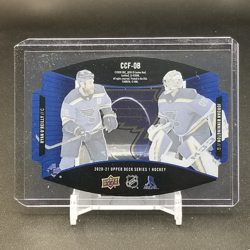 2020 UPPER DECK SERIES ONE - CLEARCUT FOUNDATIONS - R. O'REILLY / J. BINNINGTON -