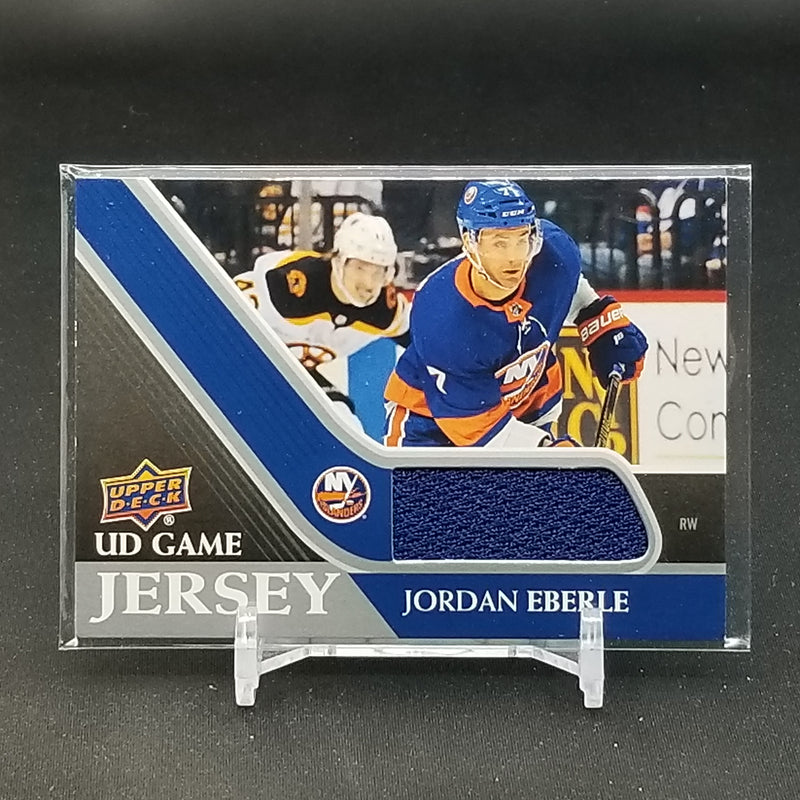 2020 UPPER DECK SERIES ONE - UD GAME JERSEY - J. EBERLE -