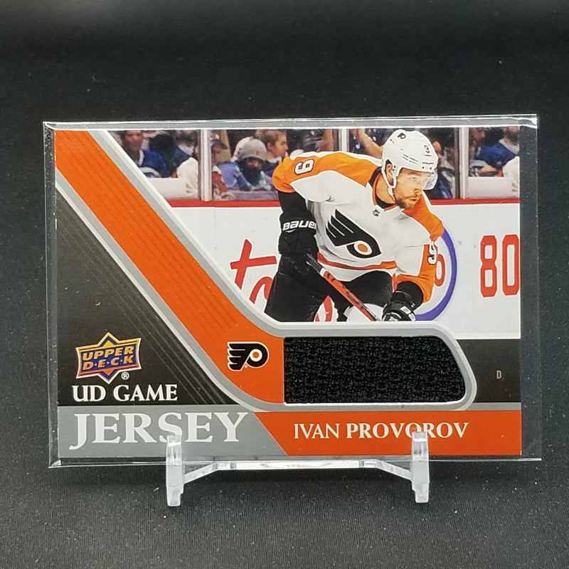 2020 UPPER DECK SERIES ONE - UD GAME JERSEY - I. PROVOROV -