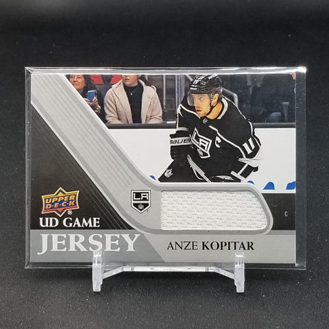 2020 UPPER DECK SERIES ONE - UD GAME JERSEY - A. KOPITAR - #GJ-AN - RELIC