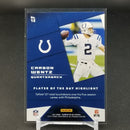 2021 PANINI PLAYER OF THE DAY - STAR FOIL - C. WENTZ - #12 - #'D/99