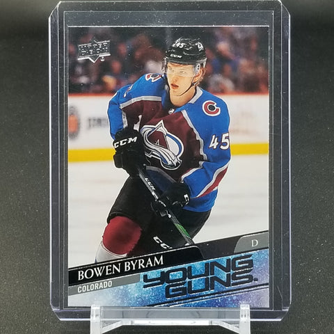 2020 UPPER DECK SERIES ONE - YOUNG GUNS - B. BYRAM - #205 - RC