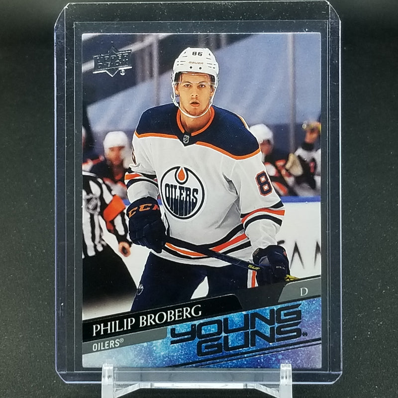 2020 UPPER DECK SERIES ONE - YOUNG GUNS - P. BROBERG -