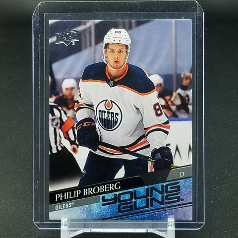 2020 UPPER DECK SERIES ONE - YOUNG GUNS - P. BROBERG - #204 - RC