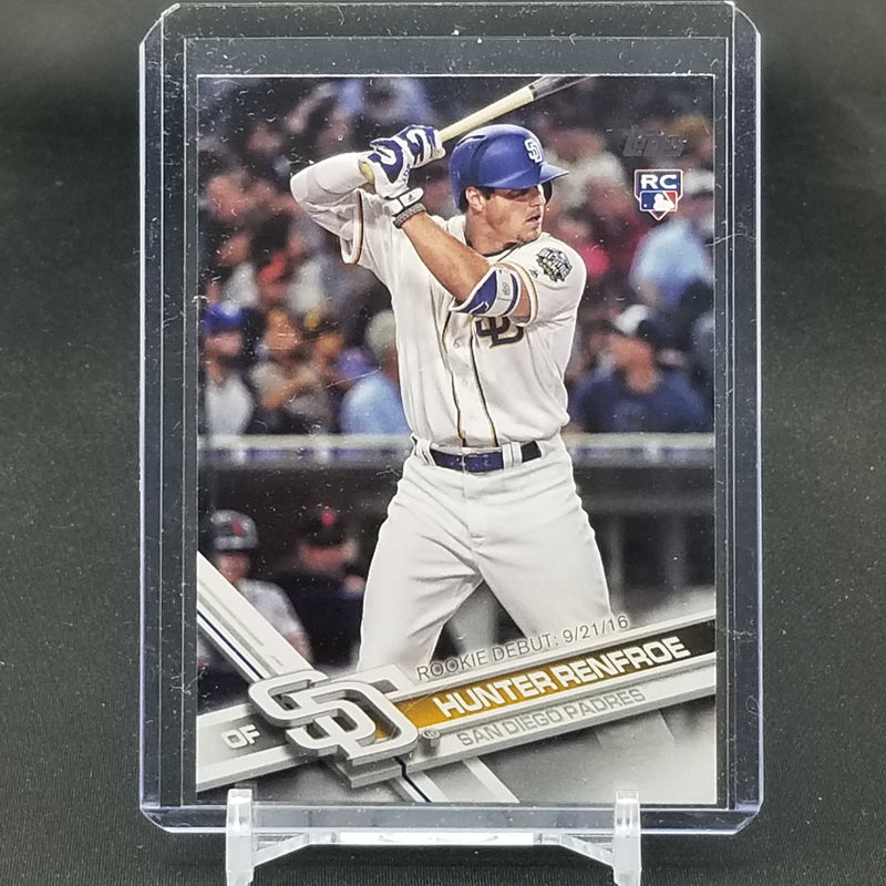 2017 TOPPS UPDATE SERIES - ROOKIE DEBUT - H. RENFROE -