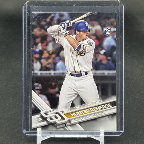 2017 TOPPS UPDATE SERIES - ROOKIE DEBUT - H. RENFROE - #US22 - RC