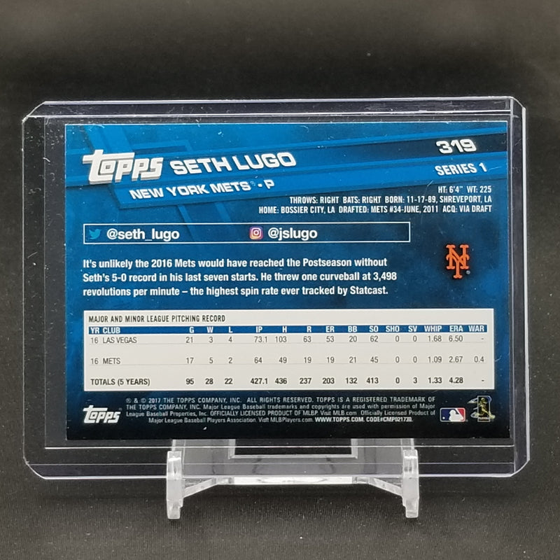 2017 TOPPS SERIES ONE - S. LUGO -