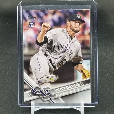 2017 TOPPS SERIES ONE - M. CARASITI - #318 - RC