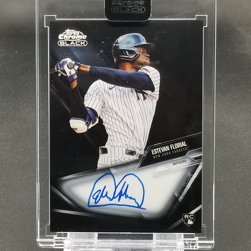 2021 TOPPS CHROME BLACK - E. FLORIAL -