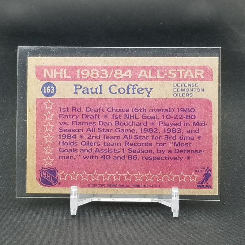 1984 TOPPS - ALL STAR -  P. COFFEY -