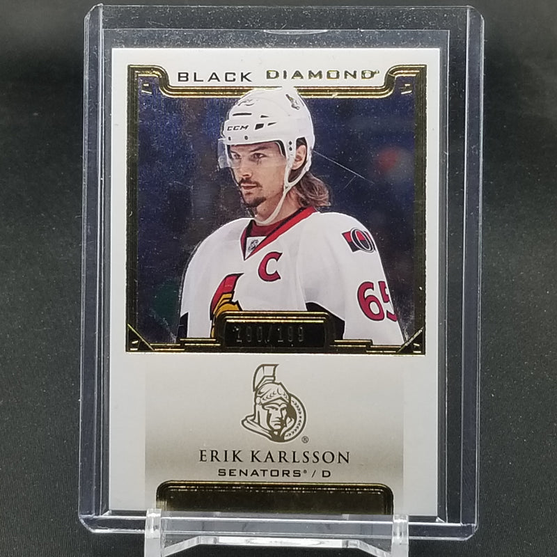 2015 UPPER DECK BLACK DIAMOND - E. KARLSSON - #BDB-EK - #'D/199