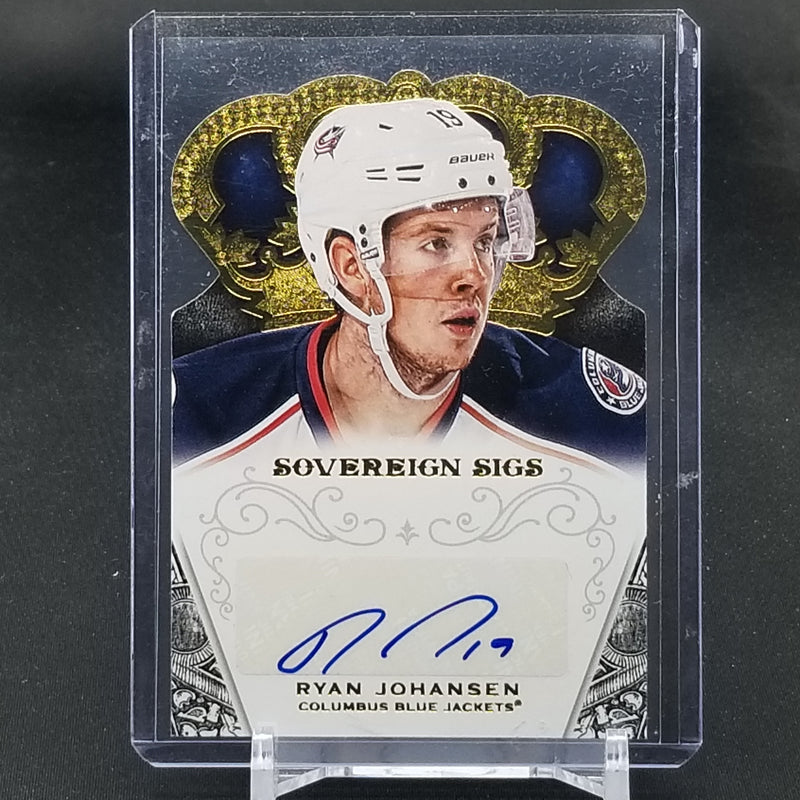 2013 PANINI CROWN ROYALE - SOVEREIGN SIGS - DIE CUT - R. JOHANSEN -