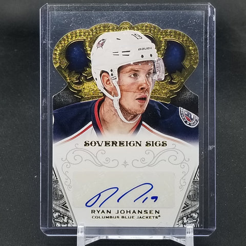 2013 PANINI CROWN ROYALE - SOVEREIGN SIGS - DIE CUT - R. JOHANSEN - #SO-RJ - AUTOGRAPH