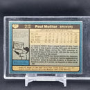 1980 O-PEE-CHEE - P. MOLITOR -