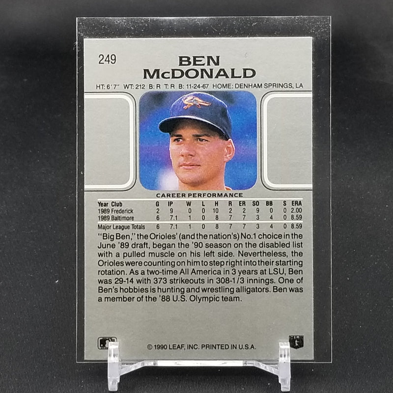 1990 LEAF - B. MCDONALD -