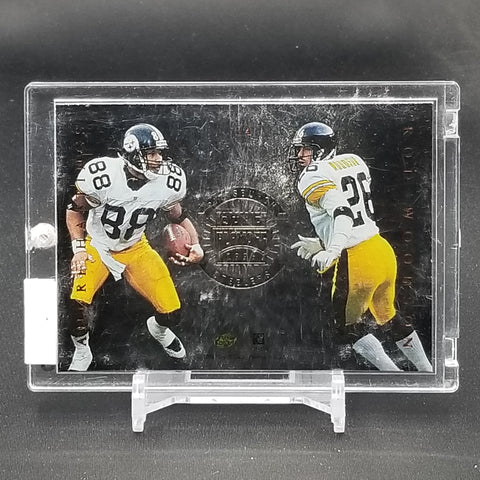 1996 PLAYOFF ABSOLUTE - QUAD PLAYOFF - E. MILLS/ K. STEWART/ A. HASTINGS/ R. WOODSON - #24