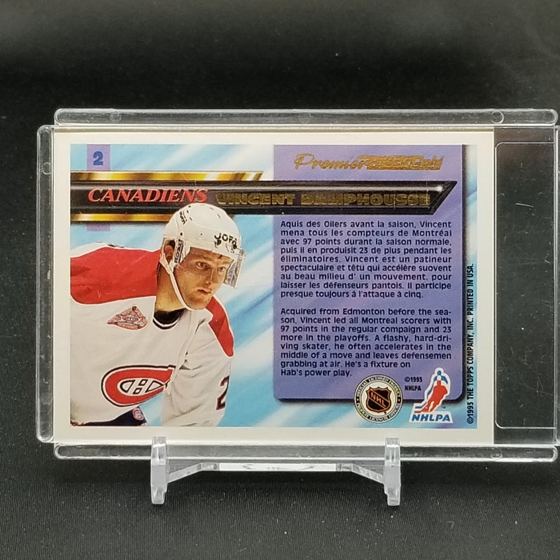 1993 TOPPS - PREMIER BLACK GOLD - V. DAMPHOUSSE -