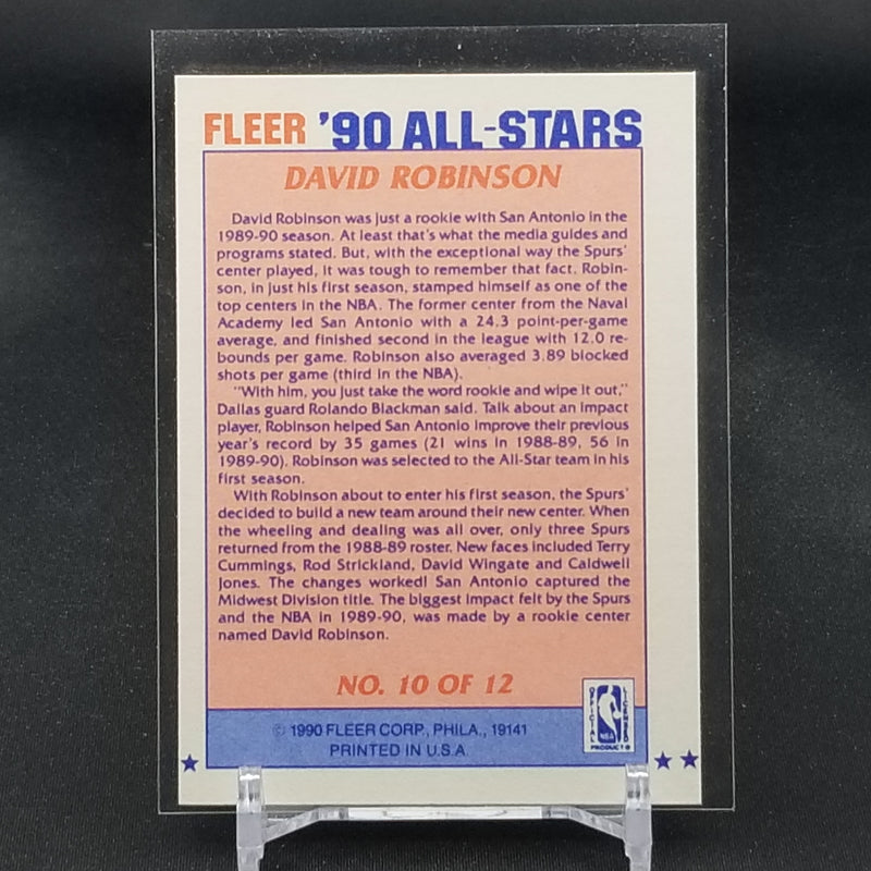 1990 FLEER - 90 ALL-STARS - D. ROBINSON -