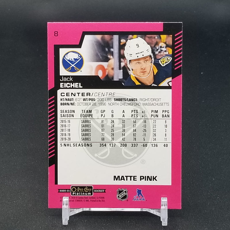 2020 UPPER DECK O-PEE-CHEE PLATINUM - MATTE PINK - SELECT PLAYER BELOW