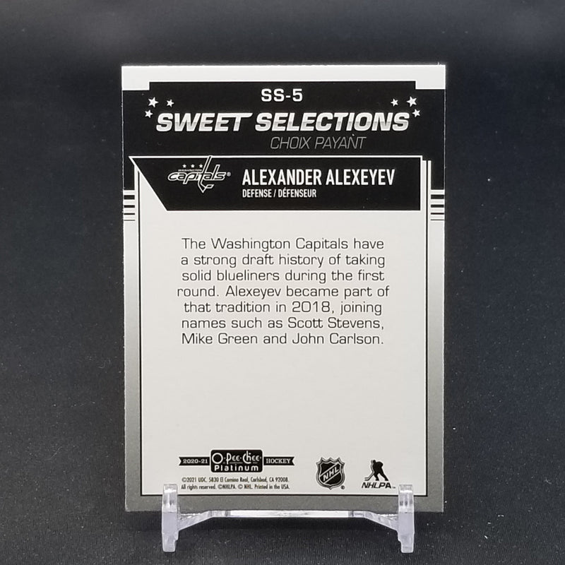 2020 UPPER DECK O-PEE-CHEE PLATINUM - SWEET SELECTIONS - SELECT PLAYER BELOW