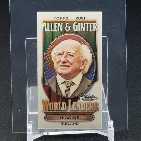 2021 TOPPS ALLEN & GINTER CHROME - MINI - M. HIGGINS - #MWL-25