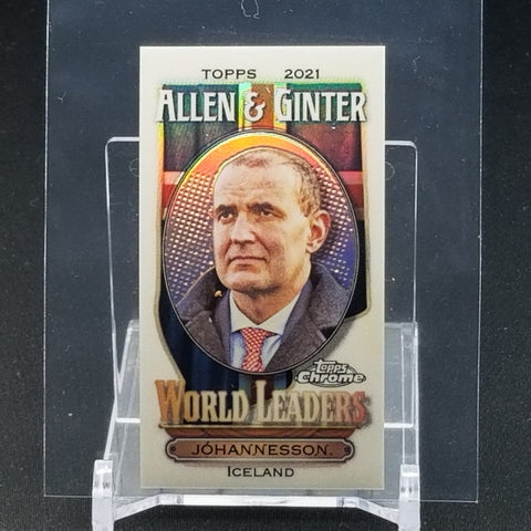 2021 TOPPS ALLEN & GINTER CHROME - MINI - G. JOHANNESSON - #MWL-15