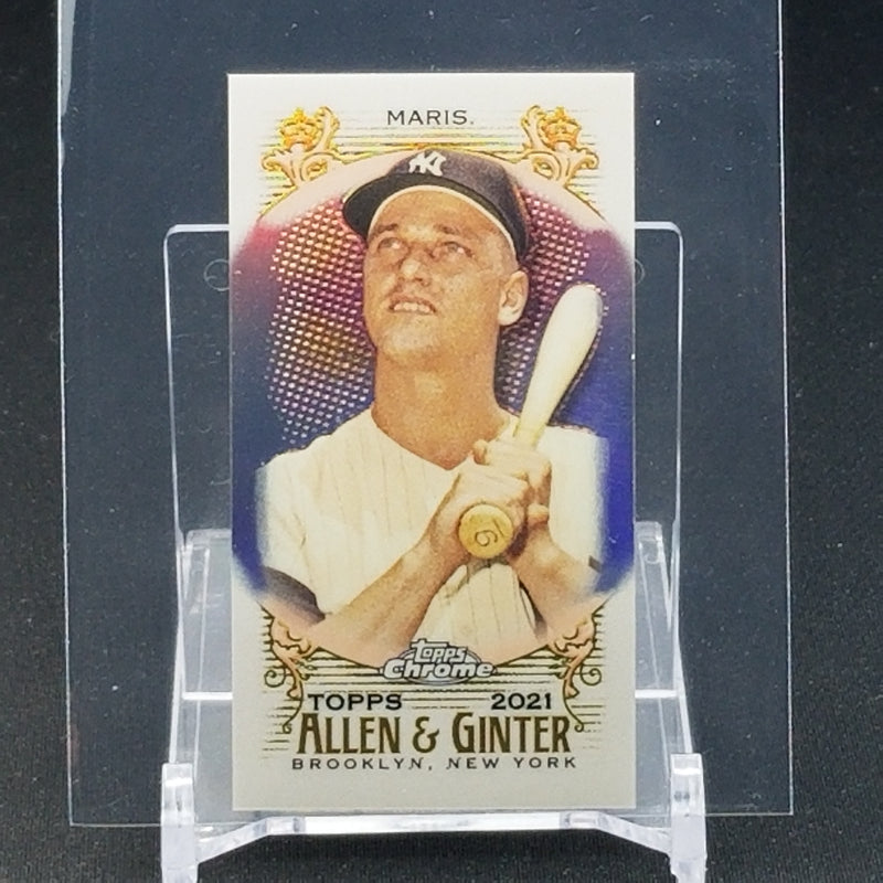 2021 TOPPS ALLEN & GINTER CHROME - MINI - R. MARIS -