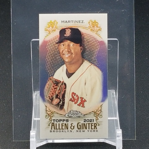 2021 TOPPS ALLEN & GINTER CHROME - MINI - P. MARTINEZ - #79