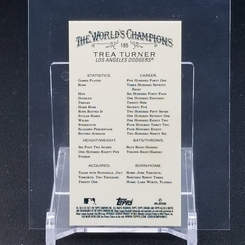 2021 TOPPS ALLEN & GINTER CHROME - MINI - I. PAREDES -