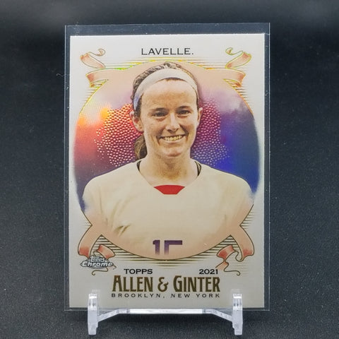 2021 TOPPS - ALLEN & GINTER CHROME - REFRACTOR - R. LAVELLE - #249