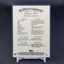 2021 TOPPS ALLEN & GINTER CHROME - REFRACTOR - M. SANO -