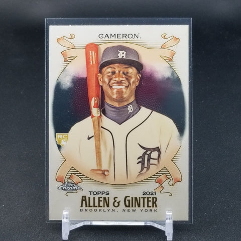 2021 TOPPS ALLEN & GINTER CHROME - D. CAMERON - #105 - RC
