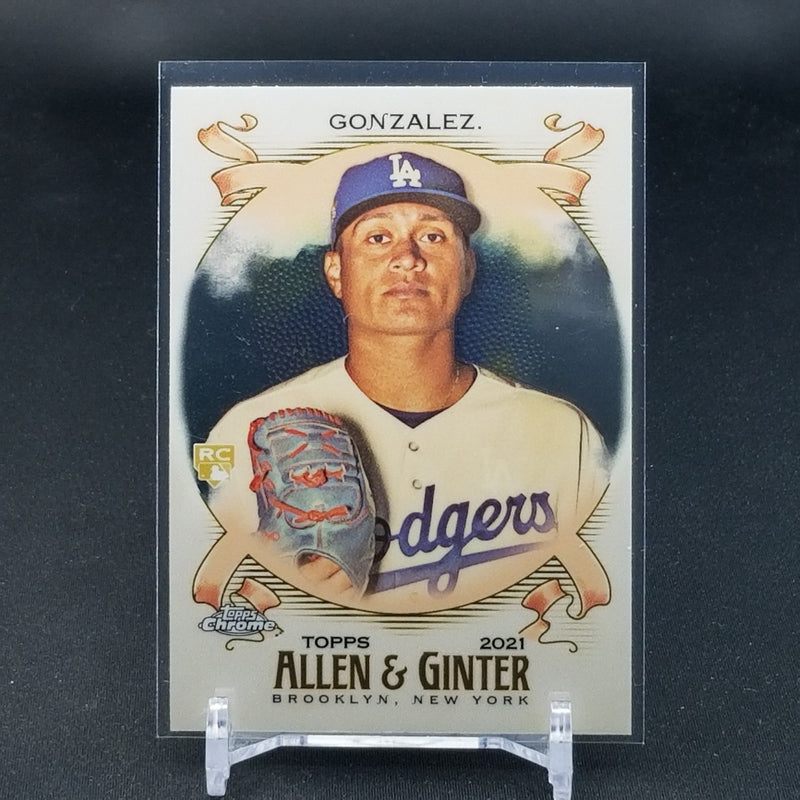 2021 TOPPS ALLEN & GINTER CHROME - V. GONZALEZ -