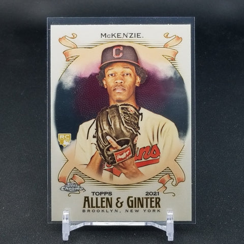 2021 TOPPS ALLEN & GINTER CHROME - T. MCKENZIE - #283 - RC