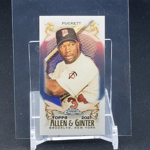 2021 TOPPS ALLEN & GINTER CHROME - MINI - K. PUCKETT - #146