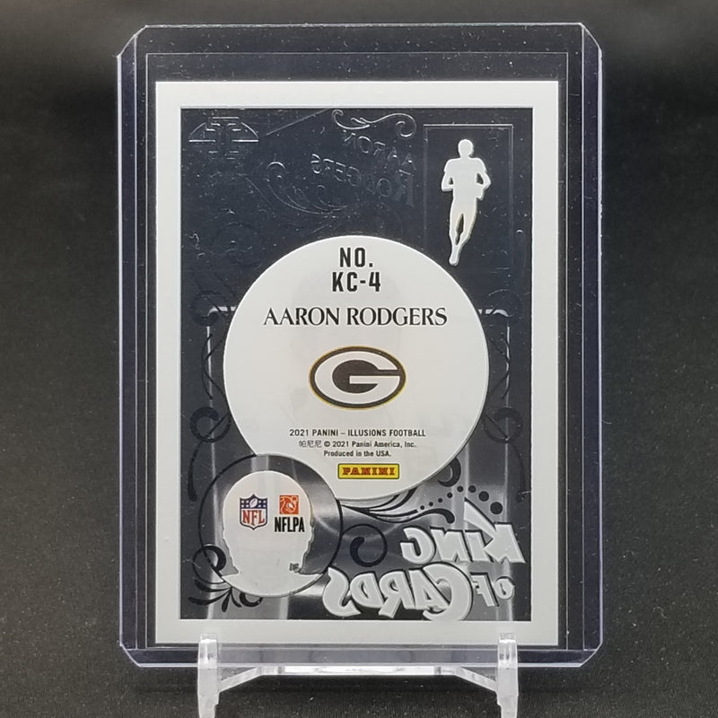 2021 PANINI ILLUSIONS - KING OF CARDS - A. RODGERS -