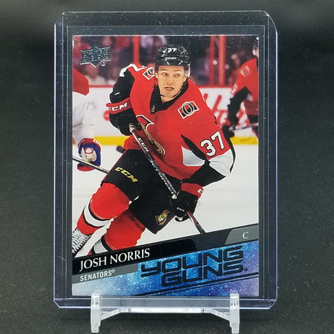 2020 UPPER DECK SERIES ONE - YOUNG GUNS - J. NORRIS - #209 - RC