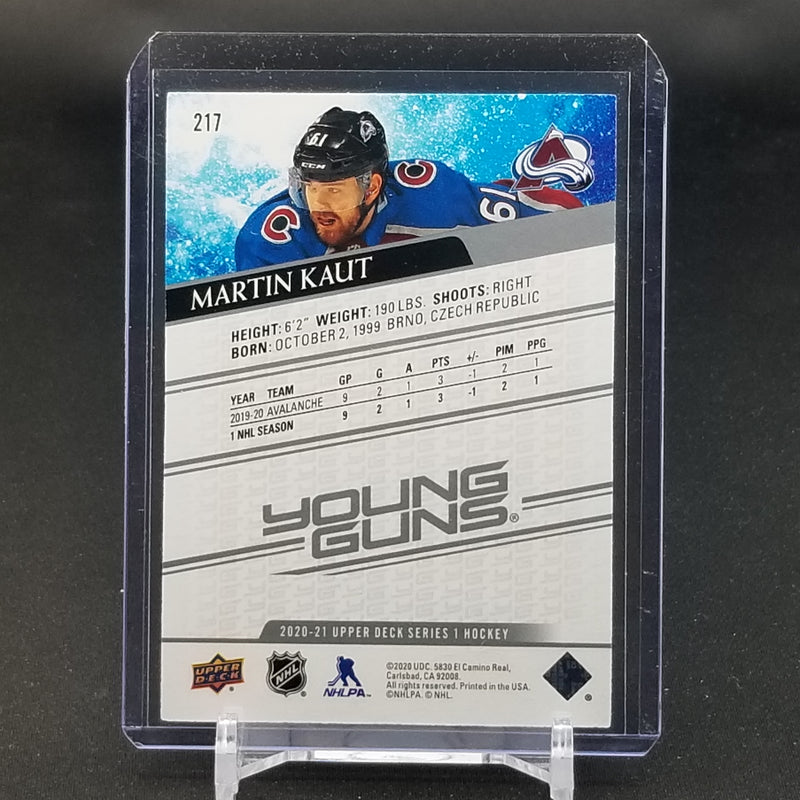 2020 UPPER DECK SERIES ONE - YOUNG GUNS - M. KAUT -