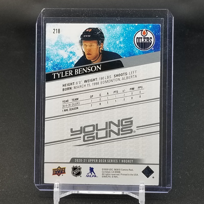2020 UPPER DECK SERIES ONE - YOUNG GUNS - T. BENSON -