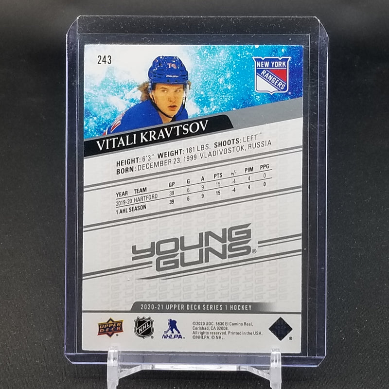 2020 UPPER DECK SERIES ONE - YOUNG GUNS - V. KRAVTSOV -