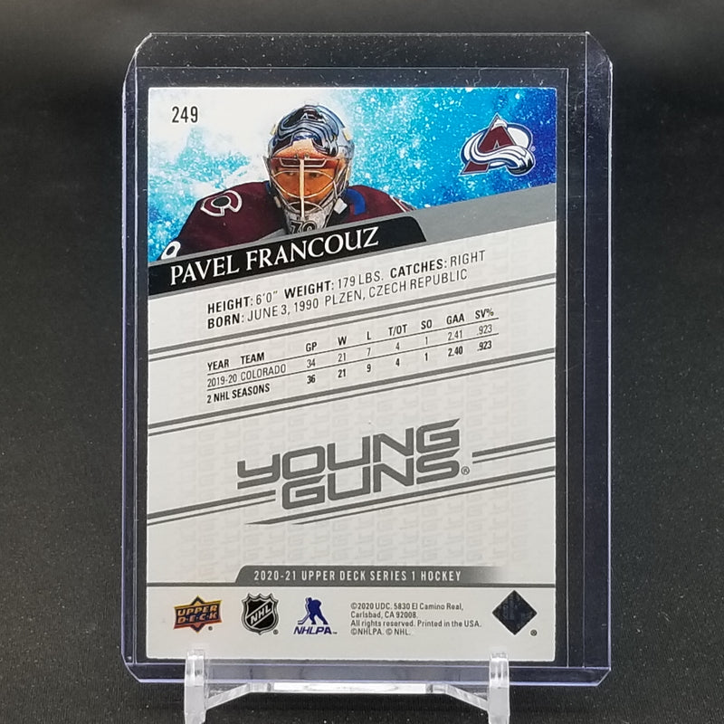 2020 UPPER DECK SERIES ONE - YOUNG GUNS - P. FRANCOUZ -